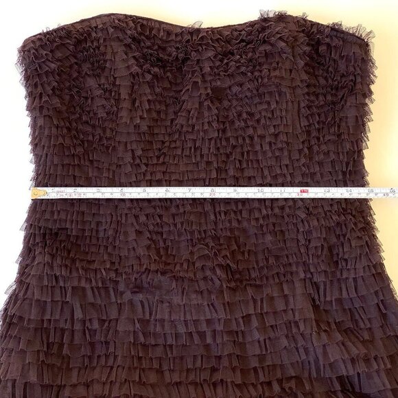 NWT Coast Strapless Tulle Gown Sweetheart Neckline Size 8 - Picture 13 of 15